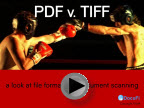 A look at pdf vs. tiff for document scanning