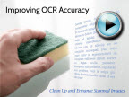Play the SlideShare:  Improve OCR with Cleanup