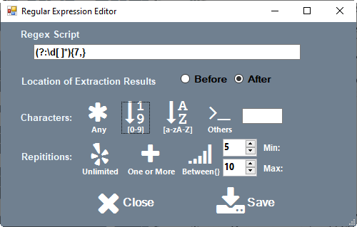 Regular Expressions improve OCR Accuracy