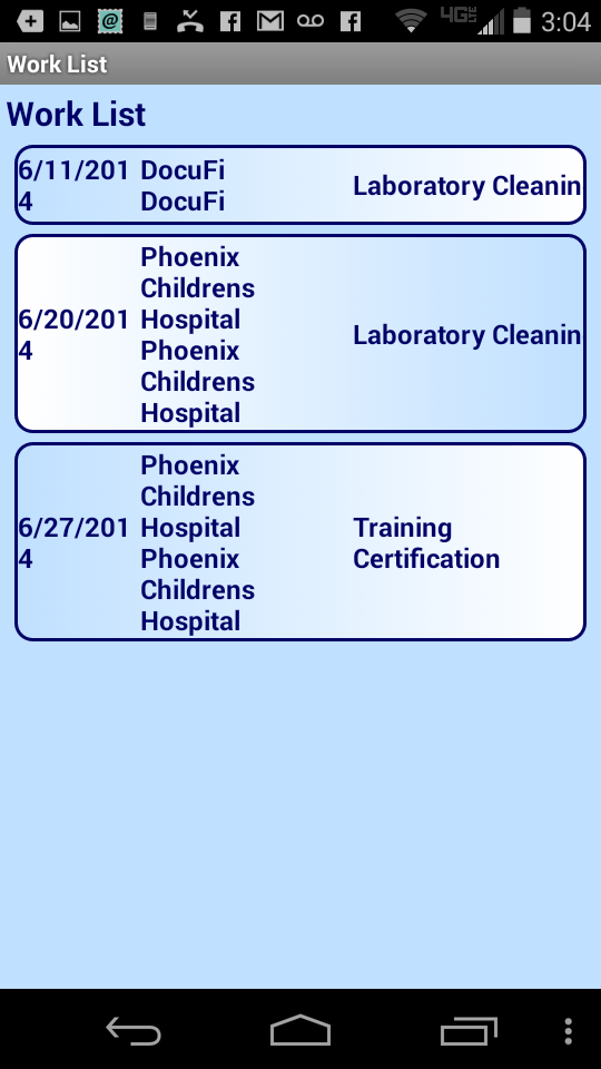 Mobile Work Order Tasks Mobile Work Order tasks