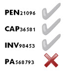 Field Validation checks entries against rules