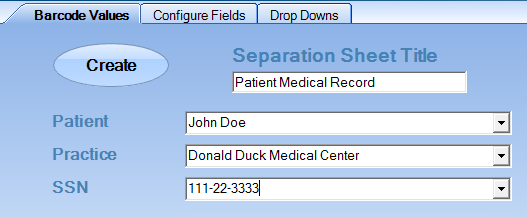 scan separator page for easy batch scanning